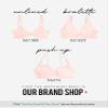 Smart & Sexy Women's Mesh & Lace Cheeky Brief Panties, Available in Multi Packs, Blushing Rose/Black Hue view 4