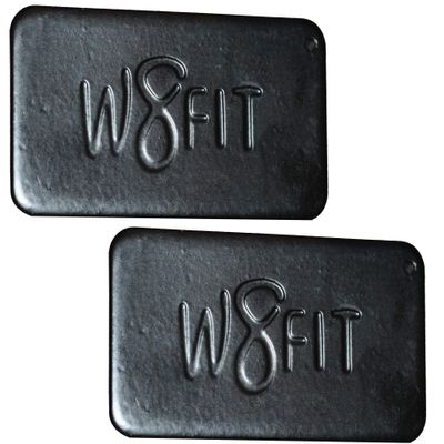 W8FIT 1/2 lb Extra Weights for Weighted Vest, Weighted Belt (10, Pounds)