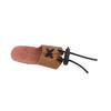 GLEAVI 1pc Cowhide Finger Protector for Archery Yellow Finger Guard Sleeve for Sports Comfortable and Tear-Resistant Design for Shooting and Outdoor Activities