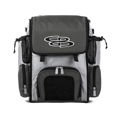 Boombah Mini Superpack Bat Bag BM-9014C23 White/Charcoal