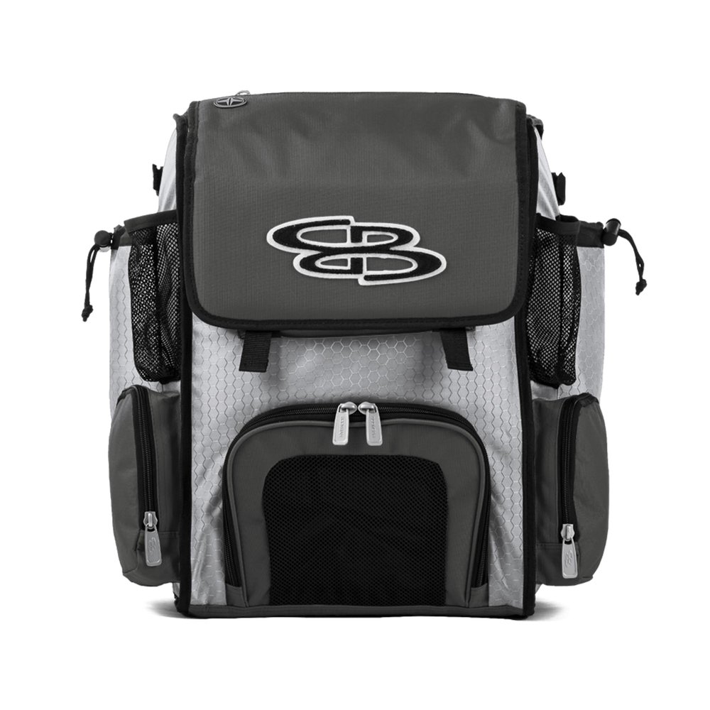 Boombah Mini Superpack Bat Bag BM-9014C23 White/Charcoal