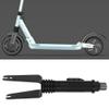 Scooter Front Fork, Aluminium Alloy Black Shock Absorption High Strength Front Fork General Accessory Compatible for Kugoo 8 Inch Electric Scooter view 3