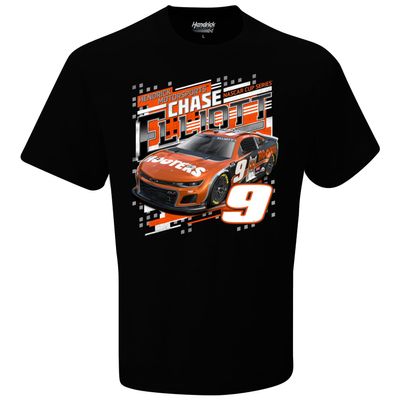 CHECKERED FLAG SPORTS Chase Elliot 2024 Draft T-Shirt - Automotive Racing Apparel Cup Series T-Shirt 2XL