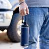 Ryan & Rose Water Bottle Handle 3 Pack - Silicone Water Bottle Sling, Carrier, Holder with Strap, Compatible with Stanley Cup Accessories (Flat Black (3 Pack)) view 4