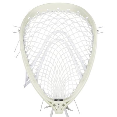 StringKing Mark 2G Goalie Lacrosse Head Strung with Grizzly Mesh (Grizzly 2s - Raw/White)