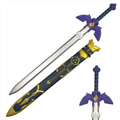Fantasy Foam Sword for Costume and Cosplay Collection Game Gift w/Scabbard