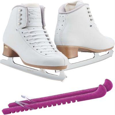 Jackson Ultima Figure Ice Skates EVO FS2020 / Narrow/Adult 9 Bundle with Guardog Skate Guards