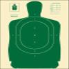 24 Pk, Texas Concealed Handgun License B-27 Training Target Features Only 5-4-3 Point B-27 Scoring System Printed and Has Faded Numbers to Avoid Distracting The Shooter Green Size: 24" X 45" view 1