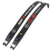 68 inch ILF Recurve Bow Limbs Carbon Fiber Takedown Recurve Bow Limbs Replacements 12-50lbs Compatible for 25 Riser (Black, 26 Lbs) view 3