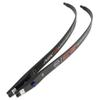 68 inch ILF Recurve Bow Limbs Carbon Fiber Takedown Recurve Bow Limbs Replacements 12-50lbs Compatible for 25 Riser (Black, 26 Lbs) view 4