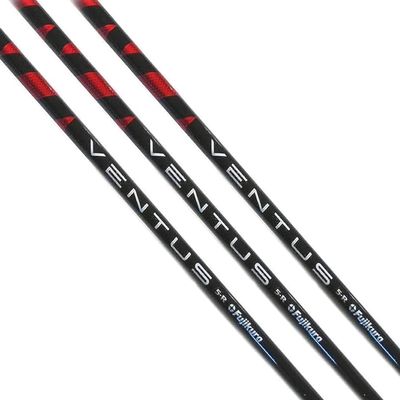 Fujikura Ventus Black and Red Driver Shaft, Regular Flex (5R), Choose Adapter (Taylormade)