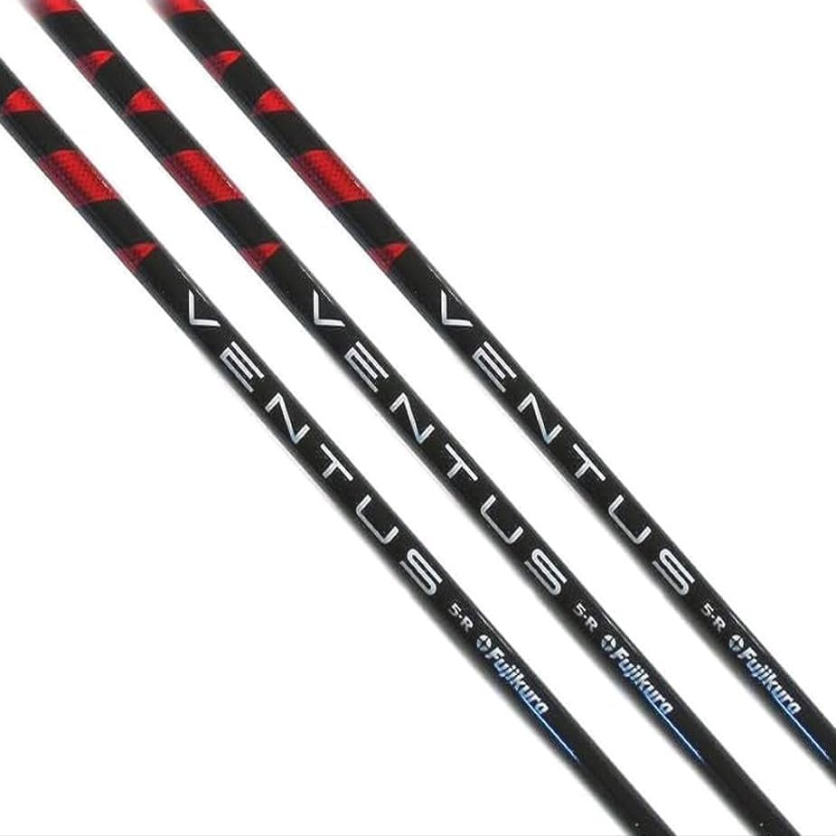 Fujikura Ventus Black and Red Driver Shaft, Regular Flex (5R), Choose Adapter (Taylormade)