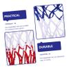 Yardwe 8pcs Heavy Duty Basketball Nets Woven Suitable for Indoor Outdoor Use Tear Resistant for Basketball Games and Shot Practice view 4