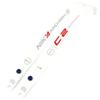 68 inch ILF Recurve Bow Limbs Carbon Fiber Takedown Recurve Bow Limbs Replacements 12-50lbs Compatible for 25 Riser (White, 16 Lbs) view 3