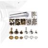 LALAFINA 180pcs Leather Rivets Kit Installation Tools Rivets for Handbag Footwear and Shoe Decoration for Crafting and Personalizing Leather Projects view 4
