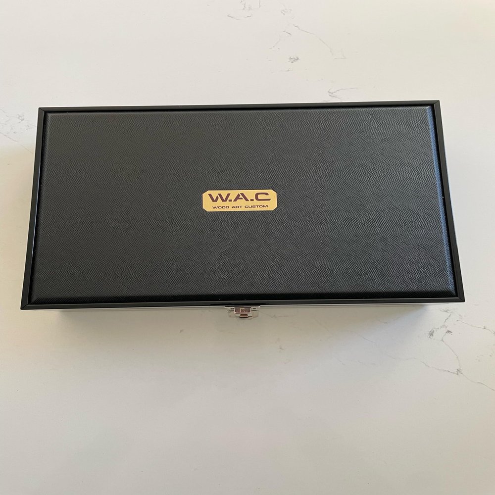 Hard Case Storage Case for Colt Beretta Glock and More Handcrafted Beautiful Details This Case is Limited Edition Has Display Lights