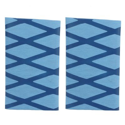 Table Tennis Racket Grip Tape, 2 Pcs Heat Shrinkable Ping Pong Bat Grip Tape, Table Tennis Paddle Grip, Sweatband Anti Slip Racket Grip Tape for Gripping Table Pong Paddle Increase Friction(Blue)