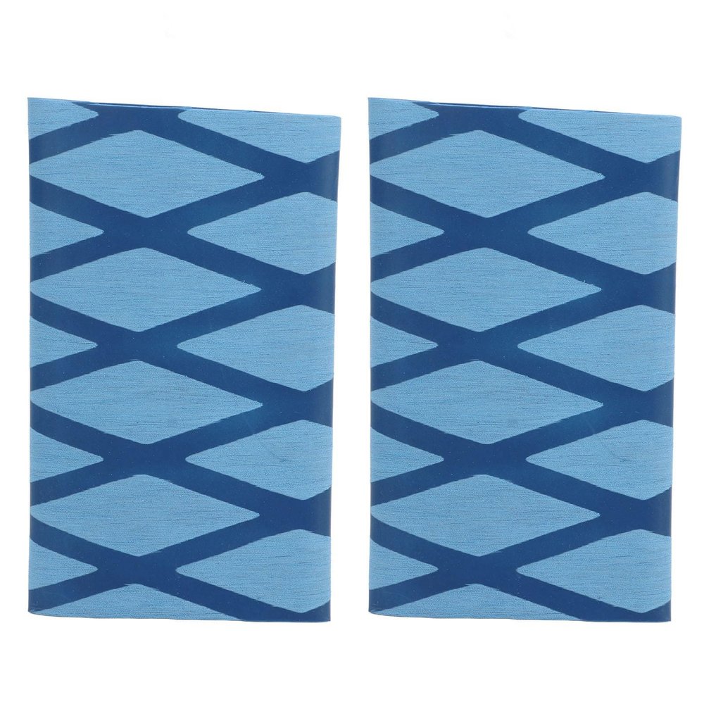 Table Tennis Racket Grip Tape, 2 Pcs Heat Shrinkable Ping Pong Bat Grip Tape, Table Tennis Paddle Grip, Sweatband Anti Slip Racket Grip Tape for Gripping Table Pong Paddle Increase Friction(Blue)