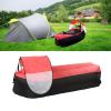 Leapiture Outdoor Inflatable Sofa Couch Inflatable Lounge Chair Easy Inflate Sofa Portable Inflatable Lounger for Camping Hiking Poolside Backyard (Red) view 2