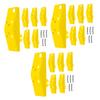 BESPORTBLE 15sets Ice Blade Protector Sleeve for Winter Ice Fishing Wear-Resistant Drill Cover Convenient Handheld Accessory for Electric and Manual Drills