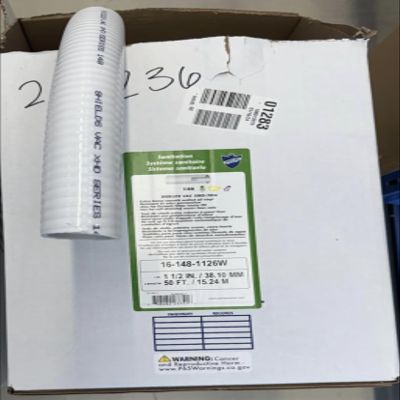 (5', 10', or 20' feet lengths) 148 Series Sanitation Hose VAC Extra Heavy Duty Shields Trident Marine RV (1-1/2" x 10'FT)
