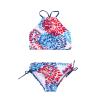 Toddler Baby Girls Summer Swimsuit Sets Sleeveless Swimwear Two Piece Suit Beach Bikini (A, 3-4 Years) view 1