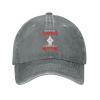 LIFANGMI Your Best Teacher is Your Last Mistake Baseball Cap for Men Women Hats Adjustable Vintage Cowboy Hat Sun Hat Gray view 2