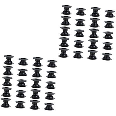 Yardwe 20pairs Football Machine Bearings Covers Foosball Table Shaft Accessories for Easy Installation and Practical Use Game Tables