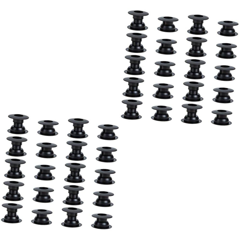 Yardwe 20pairs Football Machine Bearings Covers Foosball Table Shaft Accessories for Easy Installation and Practical Use Game Tables