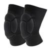 Yardwe 2pairs Knee Pads for Dance Roller Skating Sports Thick Sponge Cushioning Non- Design Fit for Men Women for Basketball Volleyball view 1