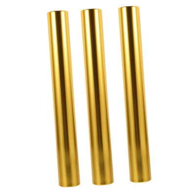 Yardwe 6pcs Lightweight Relay Race Sticks for School Sports Competitions Eye-catching Comfortable Grip for Ages