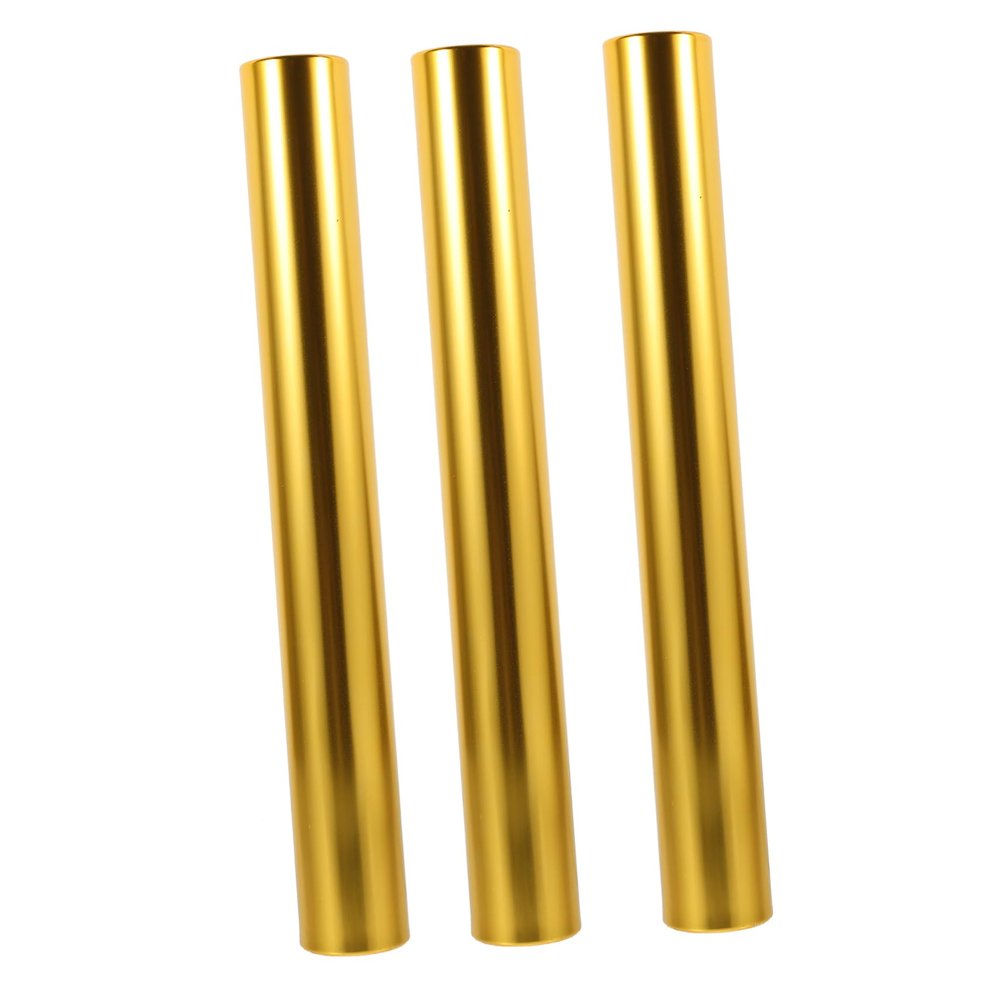 Yardwe 6pcs Lightweight Relay Race Sticks for School Sports Competitions Eye-catching Comfortable Grip for Ages