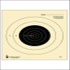 48 Pk, NRA 25-Yard Slow Fire Pistol Bull's-Eye Target (B-16) Heavy Tagboard Paper Black Size: 10 1/2" X 12" view 1
