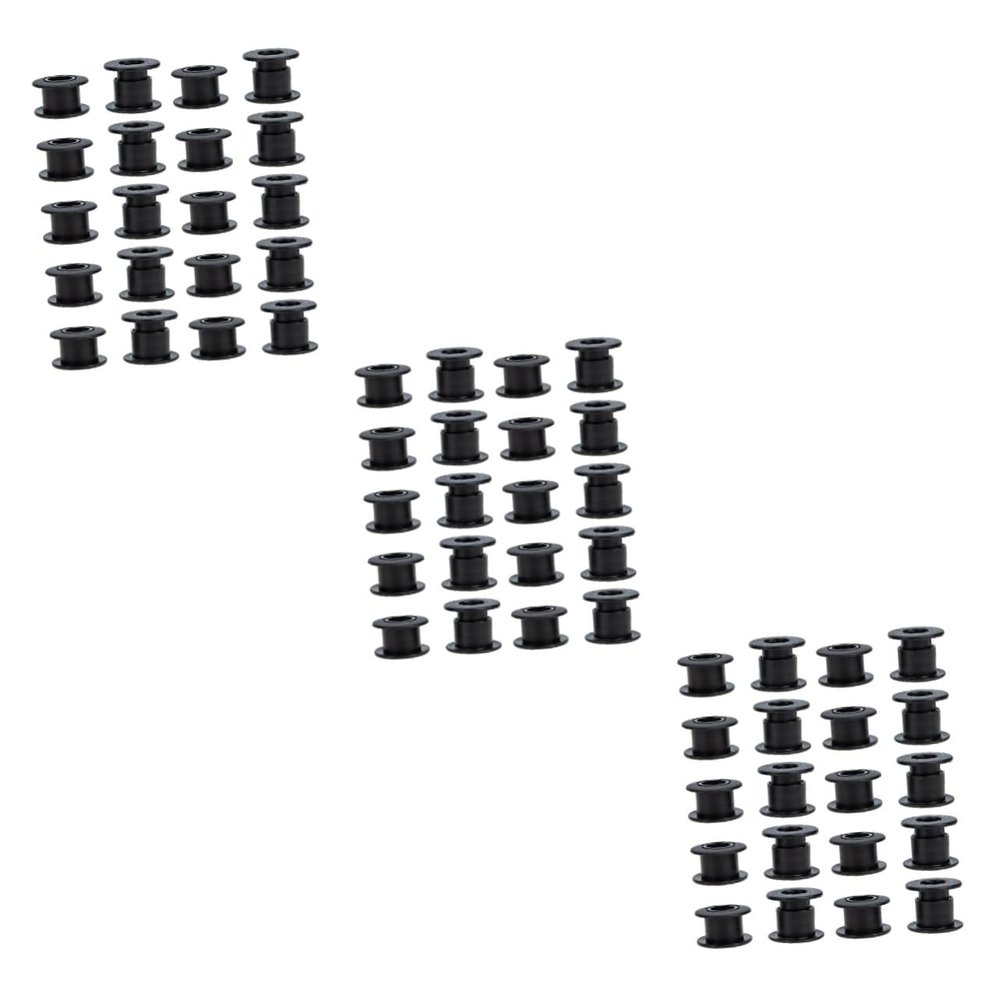 Yardwe 30pairs Foosball Bushings Easy Install Table Football Machine Bearings for Fun Games Accessories Compatible Leisure Tables