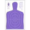 24 Pk, B-27E-Pr High Visibility Fluorescent Purple Target Great for Indoor Ranges Size: 23" X 35"