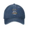 LIFANGMI The Man The Myth The Hunting Legend Baseball Cap for Men Women Hats Adjustable Vintage Cowboy Hat Sun Hat Navy Blue view 2