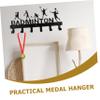 Baluue 1set Wall-Mounted Medal Hanger for Displaying Sports Medals Organizer for Runners and Athletes Space-Saving Design for Home Decor view 4