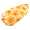 Leapiture Inflatable Sofa Couch Inflatable Chair Camping Sofa Blow up Sofa Easy Inflate Sofa Portable Inflatable Lounger with Storage Bag for Adults Kids Family(Sunflower) view 1