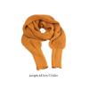 Women Winter Knitted Blanket Long Shawl Wrap With Sleeves Solid Color Crochet Sweater Scarf Multi-Use Poncho Cape Neck Warmer view 2