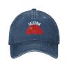 LIFANGMI The Soviet Union Flag and Freedom Baseball Cap for Men Women Hats Adjustable Vintage Cowboy Hat Sun Hat Navy Blue view 2