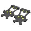 10 Teeth Universal Anti Slip Spikes, Non Slip Ice Cleats Crampons for Shoes, Durable Snow Grips for Hiking and Climbing, Secure Shoe Grip Spike Attachment for Safety(M:36-38) view 1