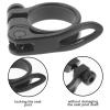 Baluue Aluminum Alloy Seatpost Clamp Bike Seat Tube Clip for Folding Bikes Easy Install Secure Fit Seatpost Collar view 3