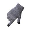 GALPADA 3pcs Gentlemen Thicken Knitted Gloves Screen Winter Gloves for Outdoor Activities Slip-Resistant Comfortable view 2
