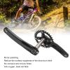 XHTLLO Bike Crankset, 170mm Bike Bottom Bracket Set, Ergonomic Structure 912 Speed 32T Chainring Bike Crank Arm Set, for Road Mountain Bike view 2