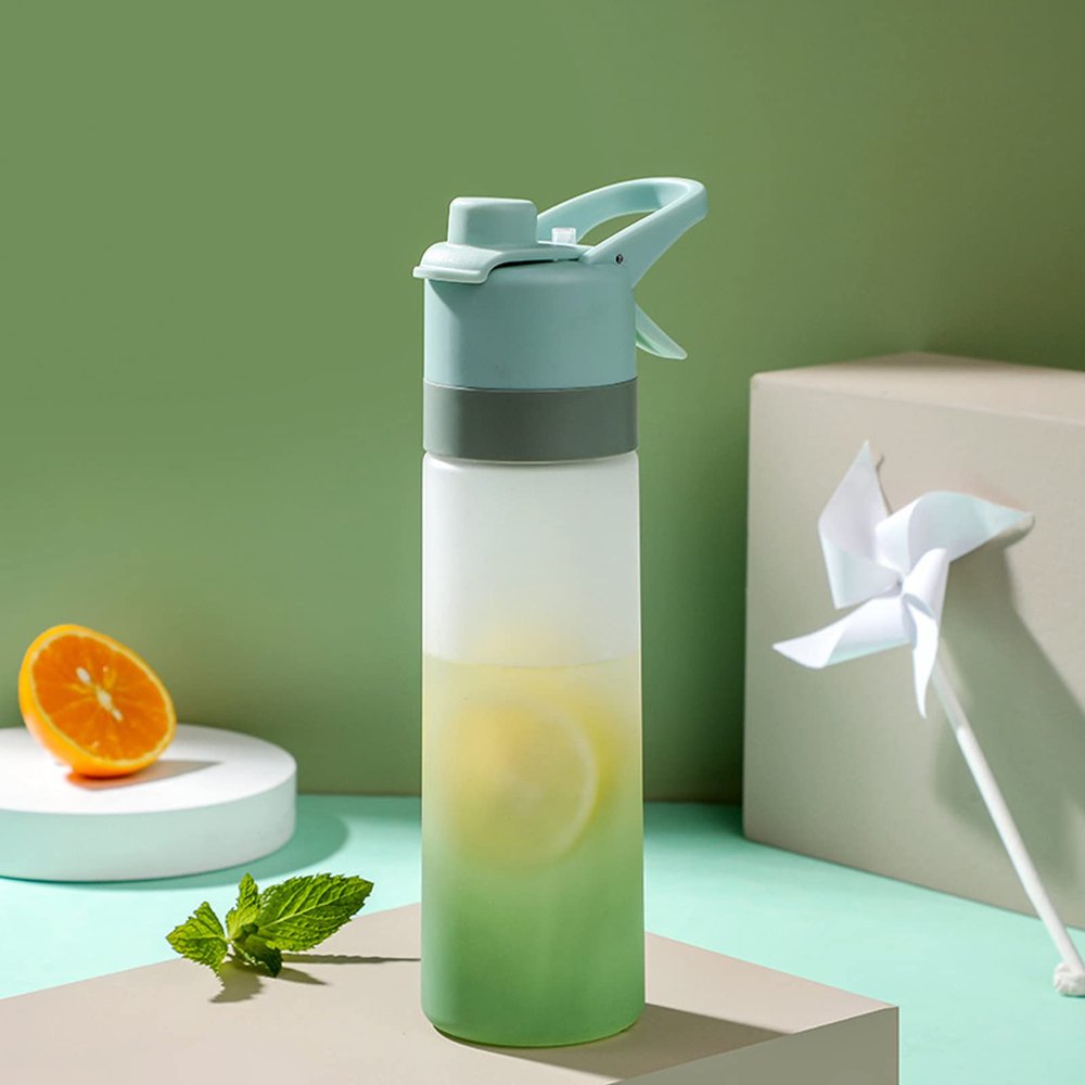 Ddewing Outdoor Sports Spray Cup Gym Water Bottle 650ml Water Bottle Convenient Water Replenishing Spray Handy Cup(#4)