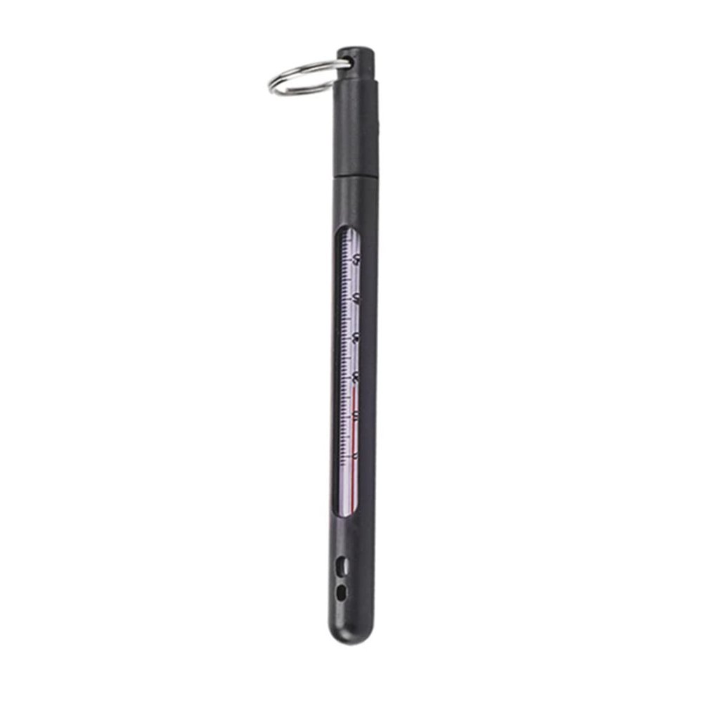 Outdoor Metal Water Stream Thermometer Fly Fishing Water Thermometer Portable Anglers Vest Pack Tool Gear Accessories Fishing Water Thermometer