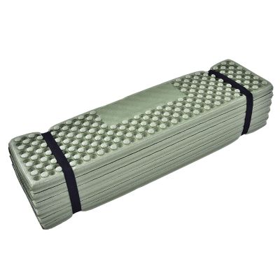 Foam Mat, Outdoor Ultralight Foldable Beach Mats, Camping Tent Sleeping Pad Waterproof Mattress, Foam Camping Mat Outdoor Hiking Foam Camping Mat Foam Mattress Camping for Yoga Picnic(Blackish Green)