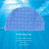 Gavigain Long Hair Swim Cap, Large Long Hair Swim Cap with Extra Room for Women Men Silicone Swim Cap Adult Swim Cap Waterproof Swim Hats Bathing Caps to Keep Hair Dry(Blue) view 3