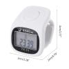 DGFJY Finger Counters 6 Digital LED Electronic Finger Counter Mechanical Manual Number Lap Counter Remind Crochet Counter view 4