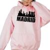 Madrid Skyline Sweatshirt, Road Trip Crew Hoodie, Madrid Travel Matching Sweatshirt, Unisex Crewneck Sweatshirt for Madrid Lover, Madrid Souvenir Gift, S3609 view 1